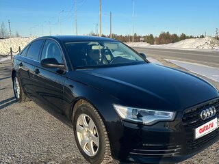 2013 Audi A6 IV (C7), чёрный, 1590000 рублей, вид 2