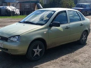 2006 Lada (ВАЗ) Kalina I, зелёный, 150000 рублей, вид 2
