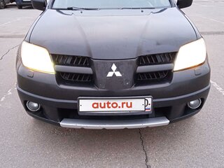 2007 Mitsubishi Outlander I, чёрный, 600000 рублей, вид 1