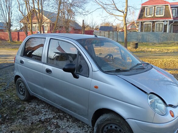 2012 Daewoo Matiz I Рестайлинг, серый - вид 1