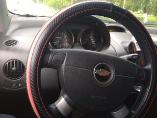 2008 Chevrolet Kalos, чёрный, 320000 рублей, вид 2