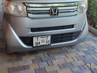 2016 Honda N-BOX I Рестайлинг, серебристый, 830000 рублей, вид 2