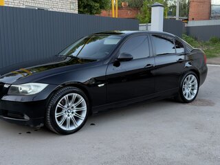 2008 BMW 3 серии 318d V (E90/E91/E92/E93), чёрный, 1090000 рублей, вид 5