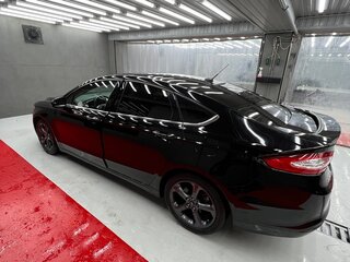 2015 Ford Fusion (North America) II, чёрный, 1500000 рублей, вид 2