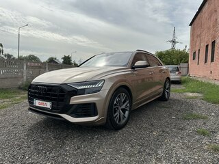 2019 Audi Q8 55 TFSI I (4M), бежевый, 7100000 рублей, вид 1