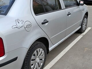 2002 Skoda Fabia I, серебристый, 350000 рублей, вид 5