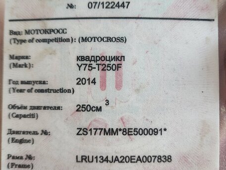 2014 Mikilon Rapide 250S, белый, 214444 рублей, вид 4