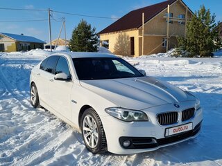2014 BMW 5 серии 520i VI (F10/F11/F07) Рестайлинг, белый, 1850000 рублей, вид 2