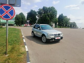 2007 BMW X3 25i I (E83) Рестайлинг, серебристый, 1380000 рублей, вид 4