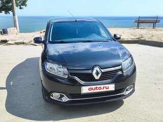 2014 Renault Logan II, чёрный, 735000 рублей, вид 2