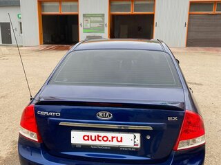 2007 Kia Cerato I Рестайлинг, синий, 450000 рублей, вид 5