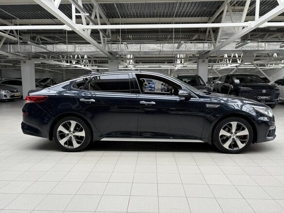 2020 Kia Optima IV Рестайлинг, синий - вид 5
