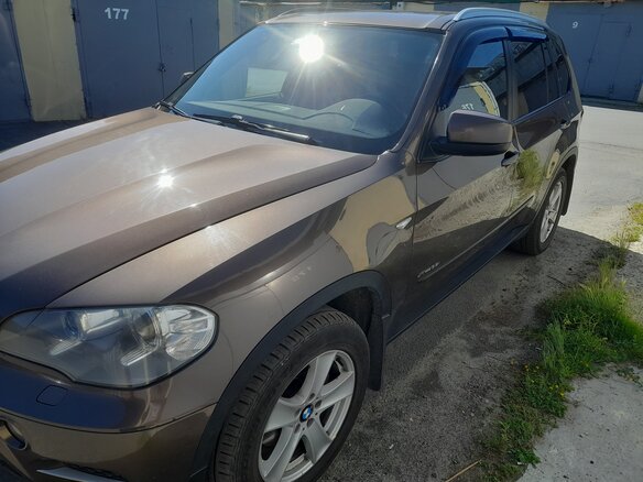 2013 BMW X5 35i II (E70) Рестайлинг, коричневый, 1950000 рублей - вид 9