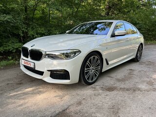 2019 BMW 5 серии 530d xDrive VII (G30/G31/G38), белый, 5500000 рублей, вид 2