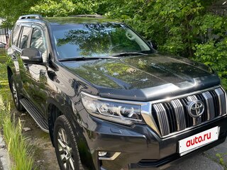 2018 Toyota Land Cruiser Prado 150 Series Рестайлинг 2, чёрный, 4500000 рублей, вид 1