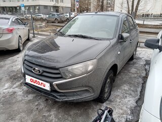 2019 Lada (ВАЗ) Granta I Рестайлинг, чёрный, 550000 рублей, вид 2