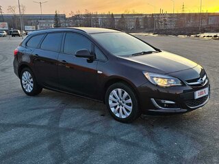 2013 Opel Astra J Рестайлинг, коричневый, 845000 рублей, вид 2