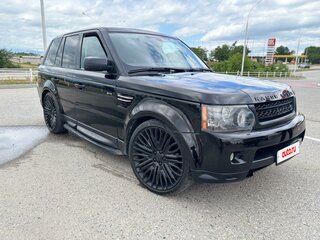 2005 Land Rover Range Rover Sport Supercharged I, чёрный, 800000 рублей, вид 2