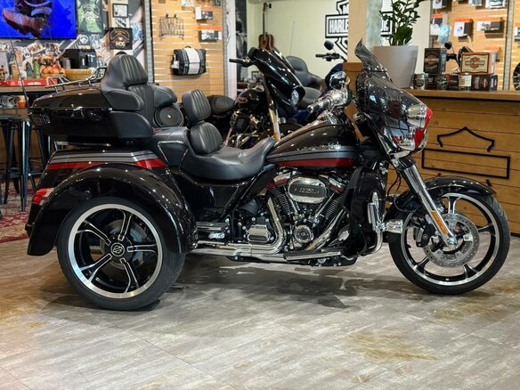 2020 Harley-Davidson CVO Tri Glide, чёрный, 7350000 рублей - вид 24