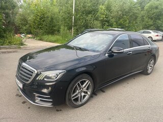 2019 Mercedes-Benz S-Класс 350 d Long VI (W222, C217) Рестайлинг, чёрный, 6999999 рублей, вид 1