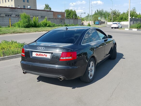 2004 Audi A6 III (C6), чёрный, 630000 рублей - вид 2