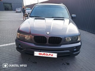 2003 BMW X5 3.0i I (E53) Рестайлинг, серый, 1000000 рублей, вид 2