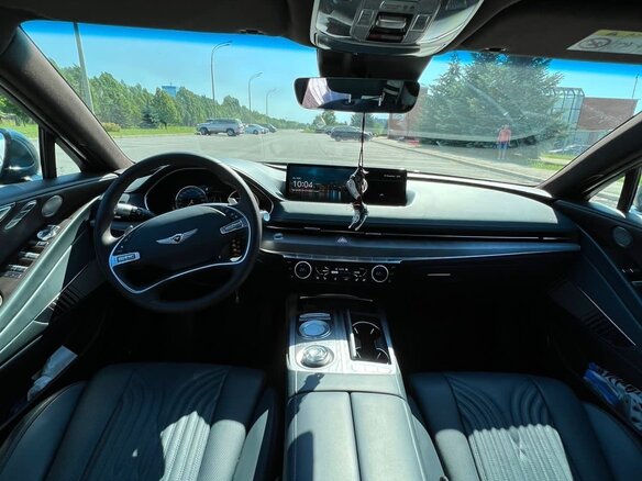 2021 Genesis G80 II, синий, 4250000 рублей - вид 8