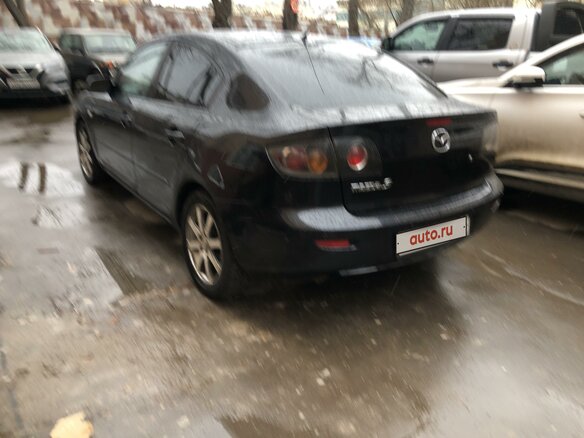 2006 Mazda 3 I (BK) Рестайлинг, чёрный, 570000 рублей - вид 9