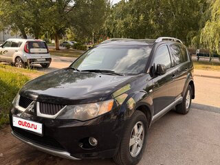 2008 Mitsubishi Outlander II, чёрный, 920000 рублей, вид 1