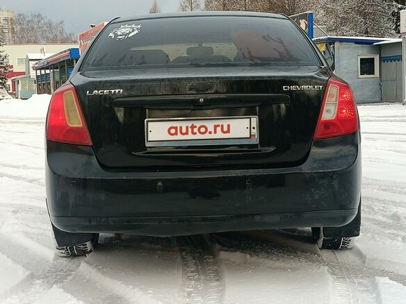 2007 Chevrolet Lacetti I, чёрный, 480000 рублей - вид 3