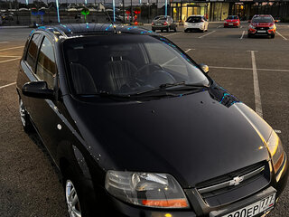2007 Chevrolet Aveo I, чёрный, 480000 рублей, вид 4
