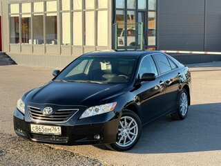 2008 Toyota Camry VI (XV40), чёрный, 1100000 рублей, вид 2