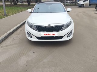 2014 Kia Optima III Рестайлинг, белый, 1250000 рублей, вид 1