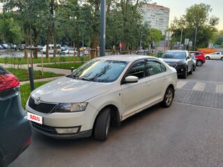 2014 Skoda Rapid I, белый, 648000 рублей, вид 1