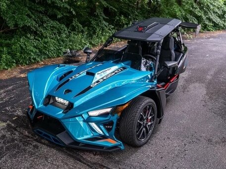 2023 Polaris Slingshot, голубой, 6200000 рублей, вид 2