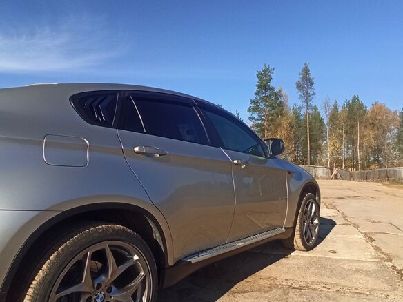 2008 BMW X6 30d I (E71), серебристый, 2080000 рублей - вид 7