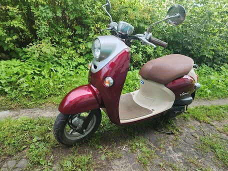 2012 Yamaha Vino 50, пурпурный, 85000 рублей, вид 1