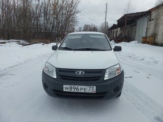 2014 Lada (ВАЗ) Granta I, белый, 369000 рублей, вид 1