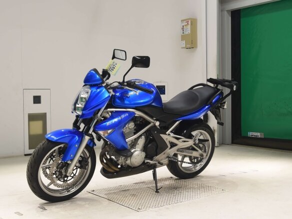 2006 Kawasaki ER-6N, синий, 410000 рублей - вид 2