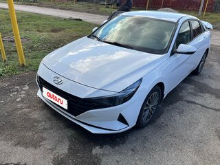 2021 Hyundai Elantra VII (CN7), белый, 1800000 рублей, вид 1