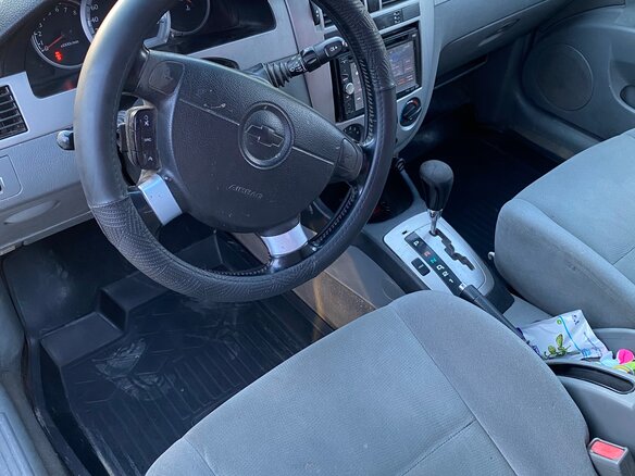 2004 Chevrolet Lacetti I, серебристый, 440000 рублей - вид 7