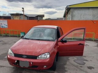 2008 Lada (ВАЗ) Kalina I, красный, 375000 рублей, вид 1