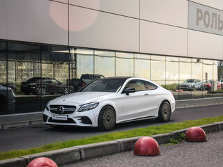 2018 Mercedes-Benz C-Класс AMG 43 AMG IV (W205) Рестайлинг, белый, 3850000 рублей, вид 3