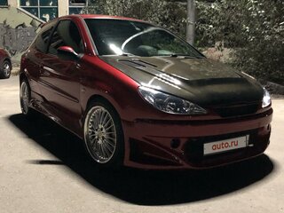 2003 Peugeot 206, красный, 400000 рублей, вид 1