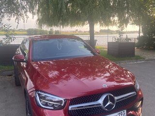2021 Mercedes-Benz GLC Coupe 300 d I (C253) Рестайлинг, красный, 6700000 рублей, вид 1
