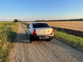 2008 Renault Logan I, серый, 210000 рублей, вид 4