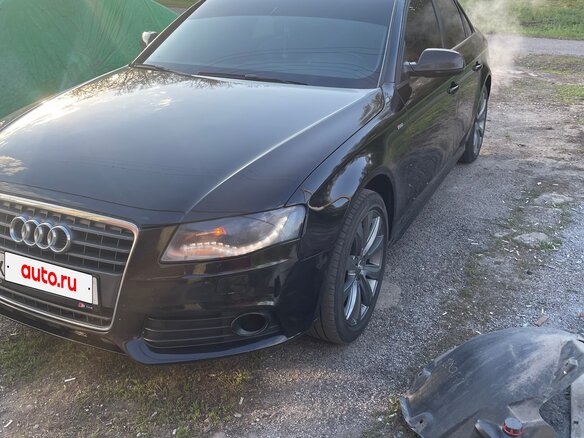 2009 Audi A4 IV (B8), чёрный, 985000 рублей - вид 5