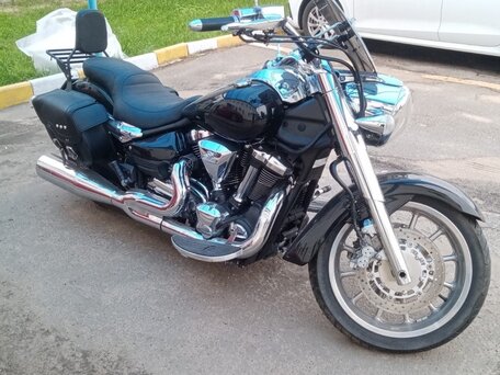2013 Yamaha XV 1900, чёрный, 1200000 рублей, вид 2