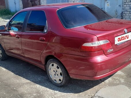 2007 Fiat Albea I Рестайлинг, красный, 195000 рублей, вид 4