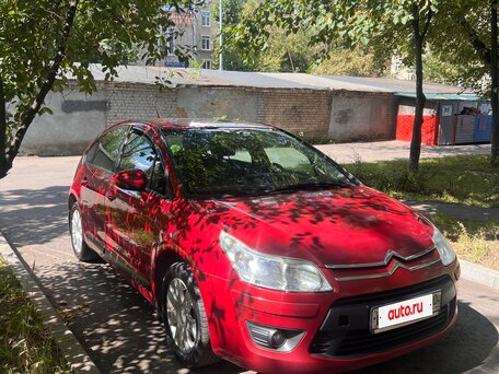 2010 Citroen C4 I Рестайлинг, красный, 315000 рублей, вид 3